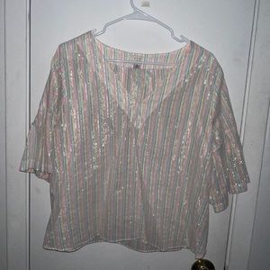 Target A New Day Bell Sleeve Top size XL